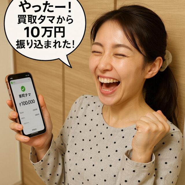 査定結果が振込される